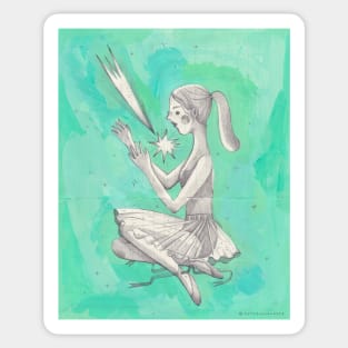 Ballerina Sticker